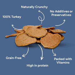 Gaines Family Farmstead high-protein treat supports active dogs during training and play.