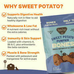 Gaines Family Farmstead treats ideal for small and large dogs grain-free hypoallergenic option