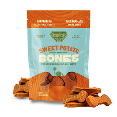 Gaines Family Farmstead Sweet Potato Dog Bones bag with natural single-ingredient treats