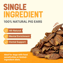GAINES Pig Ears packaging USA - quality you can trust.