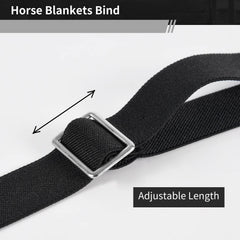 GAITWIN universal compatibility for horse blankets with leg rings