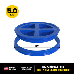 Gamma2 Gamma Seal Lid demonstrates airtight seal keeping contents fresh.