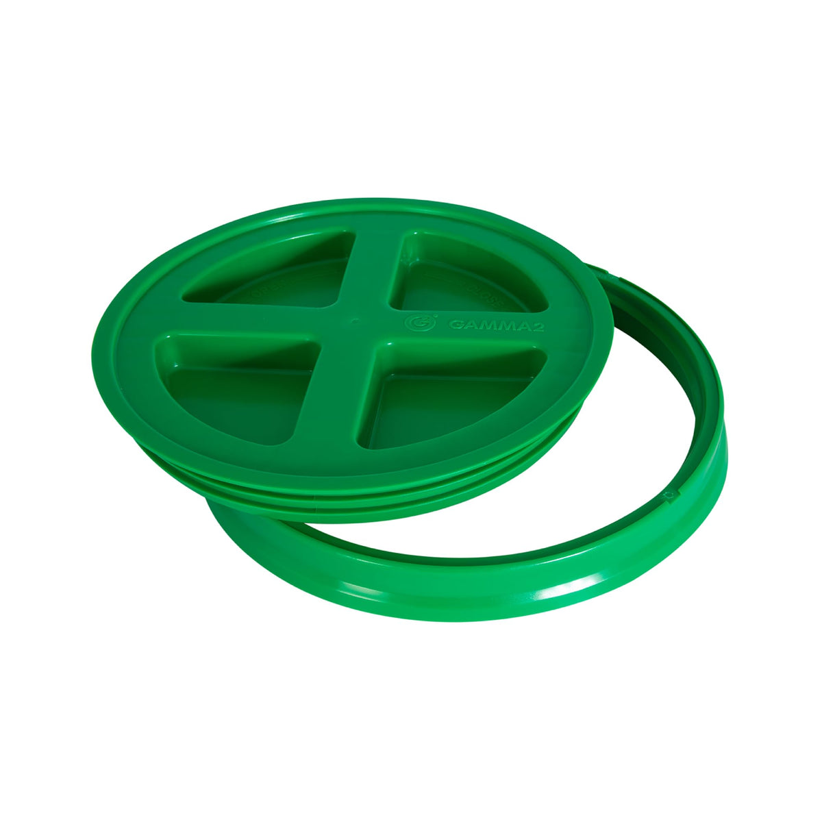 Gamma2 Gamma Seal Lid provides an airtight seal for durable bucket storage and pest protection.