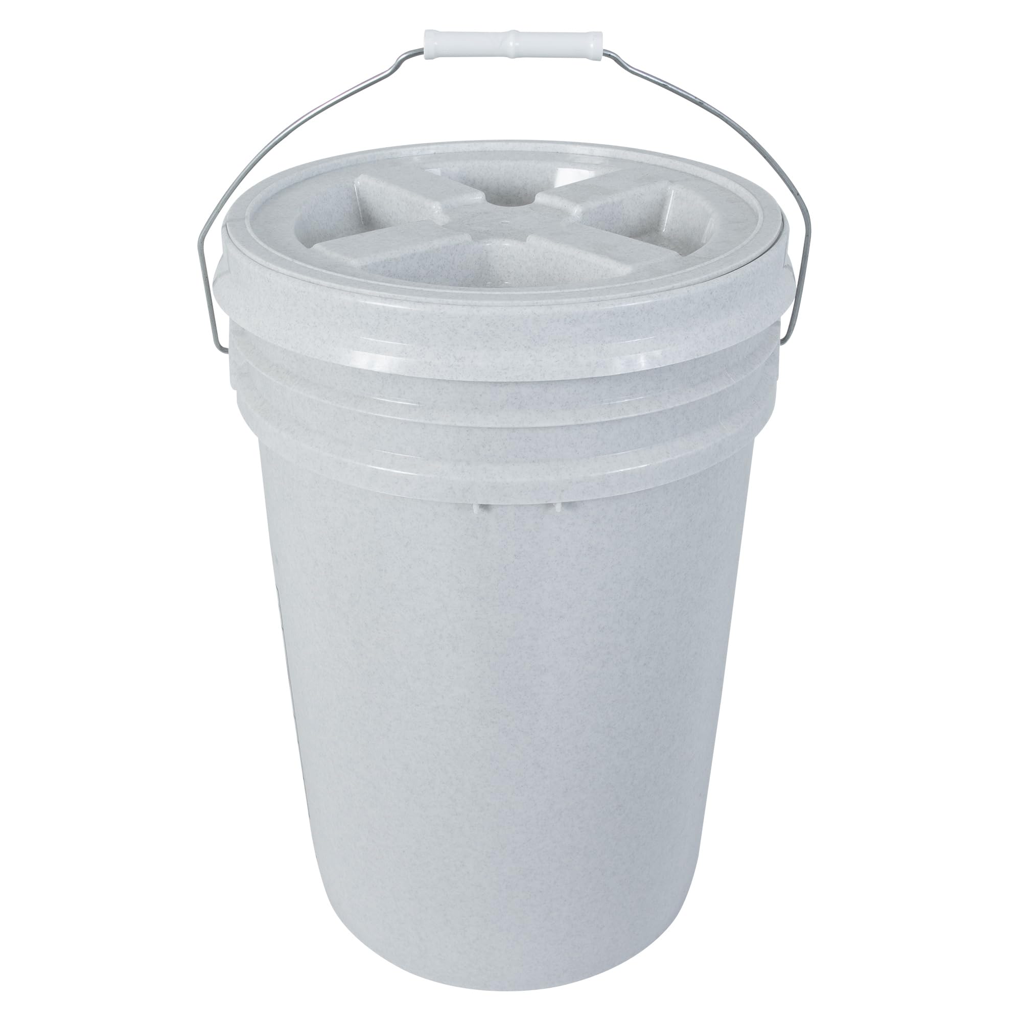 Gamma2 Vittles Vault airtight lid helps keep pet food fresh longer.