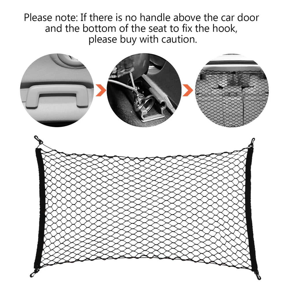 GAOSPD back-seat barrier folds compactly for easy car storage.