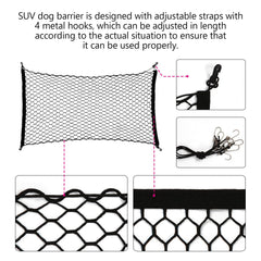 GAOSPD sturdy mesh helps reduce driver distraction by keeping pets in place.