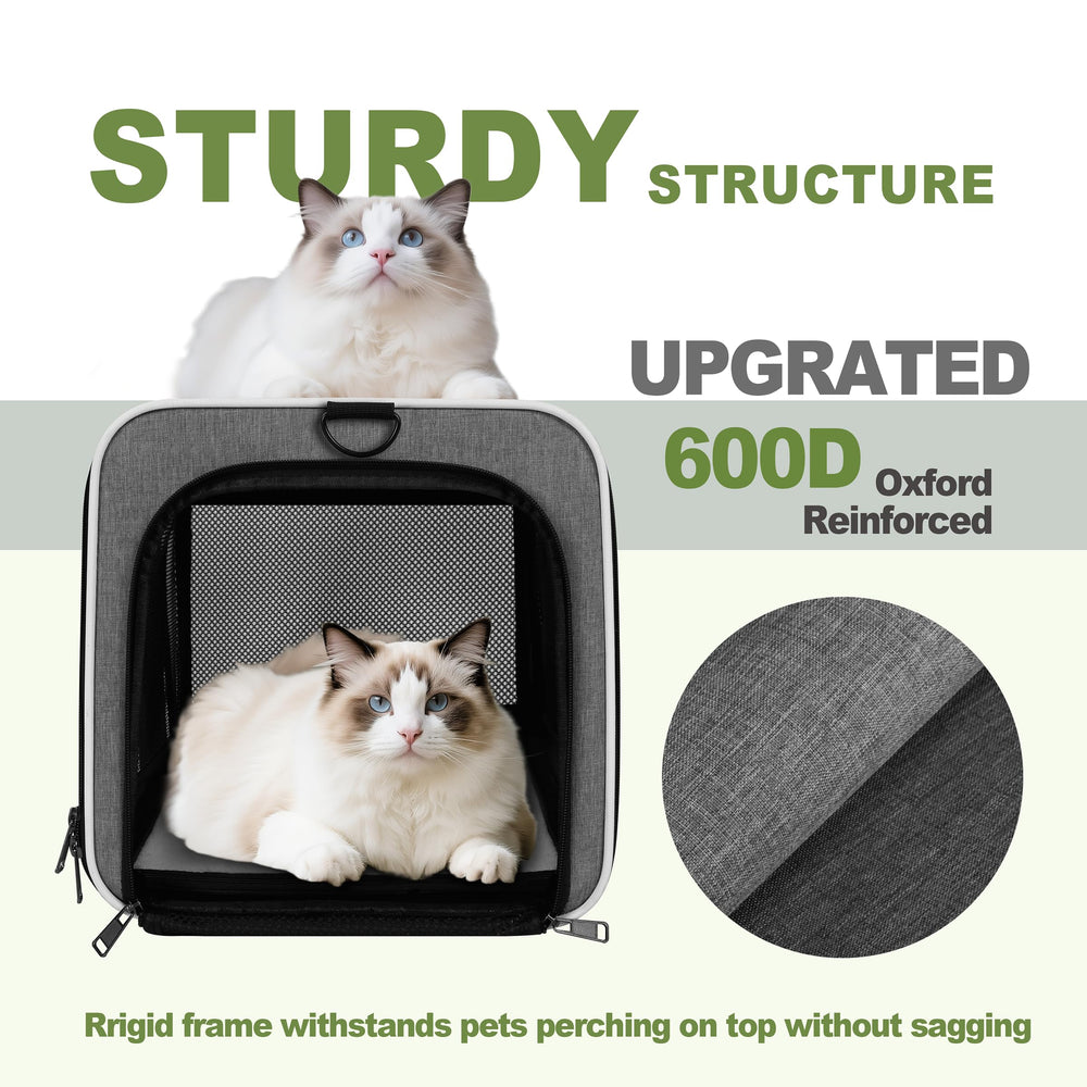 GAPZER dual-entry design with four-sided mesh for easy loading and checks