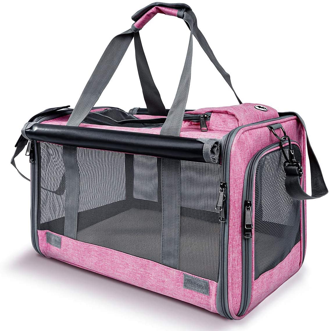 GAPZER cat carrier dimensions show roomy space for medium and large cats.
