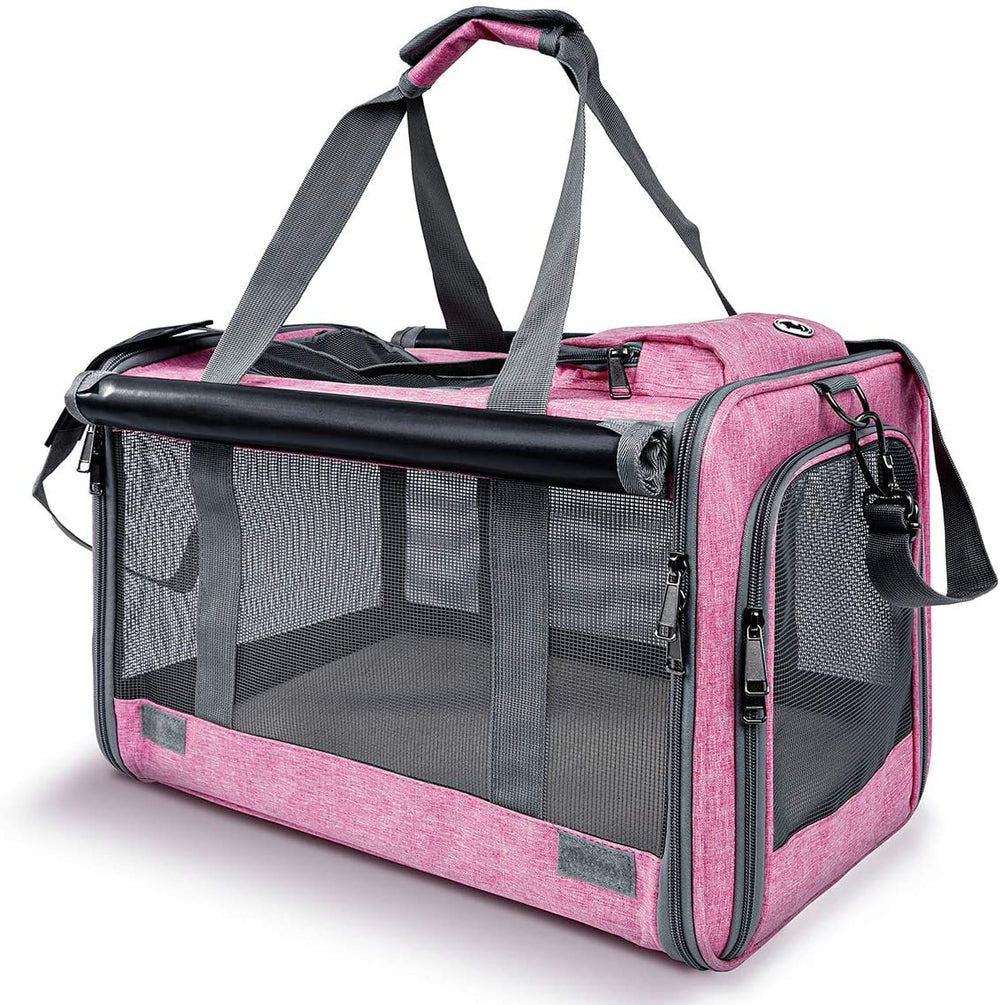 GAPZER cat carrier dimensions show roomy space for medium and large cats.