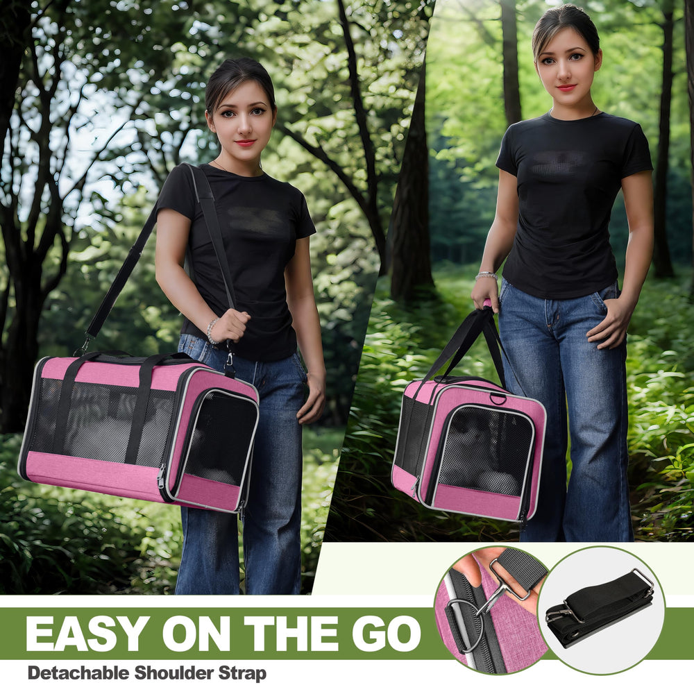 GAPZER cat carrier seatbelt attachment compatibility for car safety