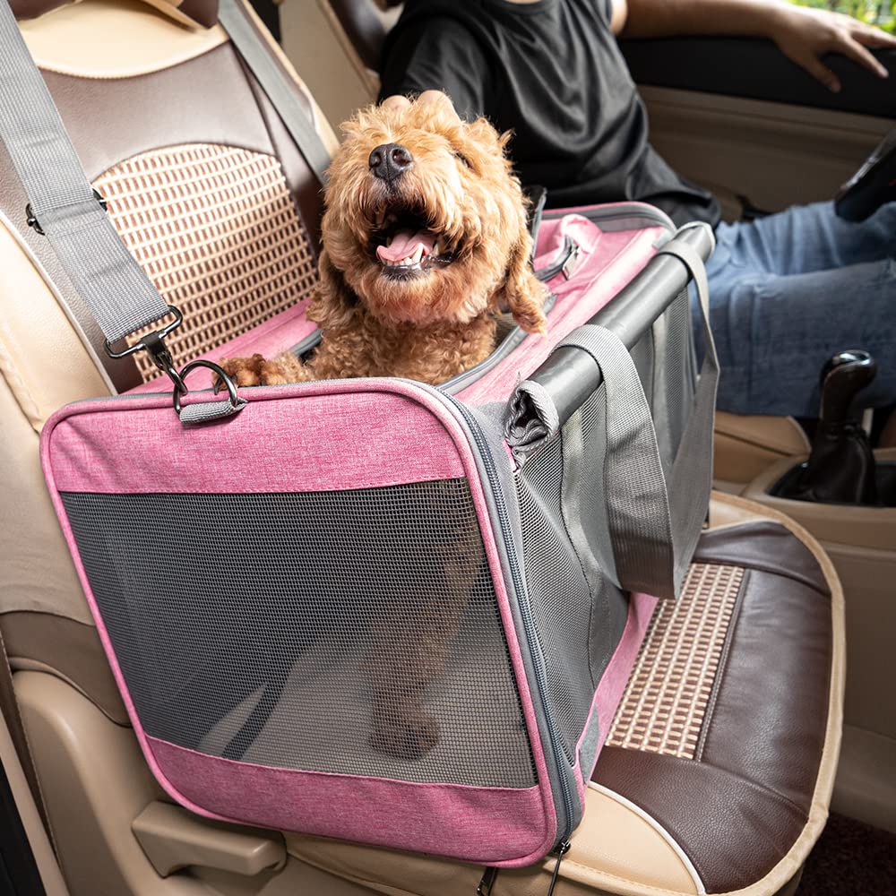 GAPZER cat carrier side-entry option for easy loading.
