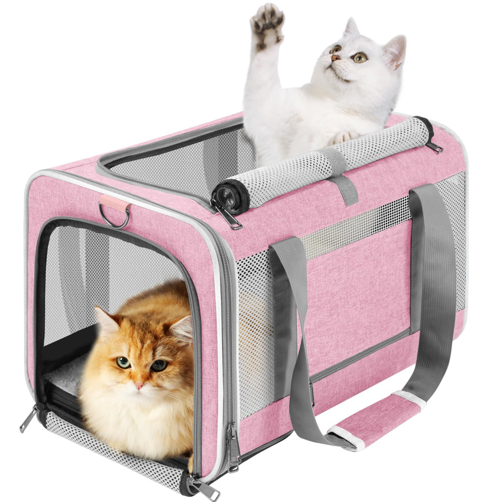 GAPZER cat carrier with top-open design for easy loading and pet comfort.