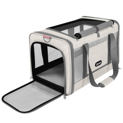 GAPZER cat carrier top opening for easy access during travel.