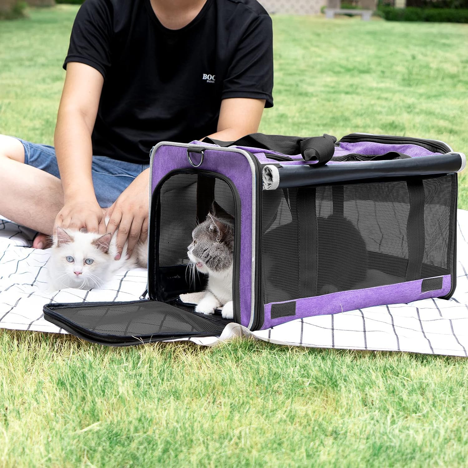 GAPZER collapsible carrier folded flat for storage