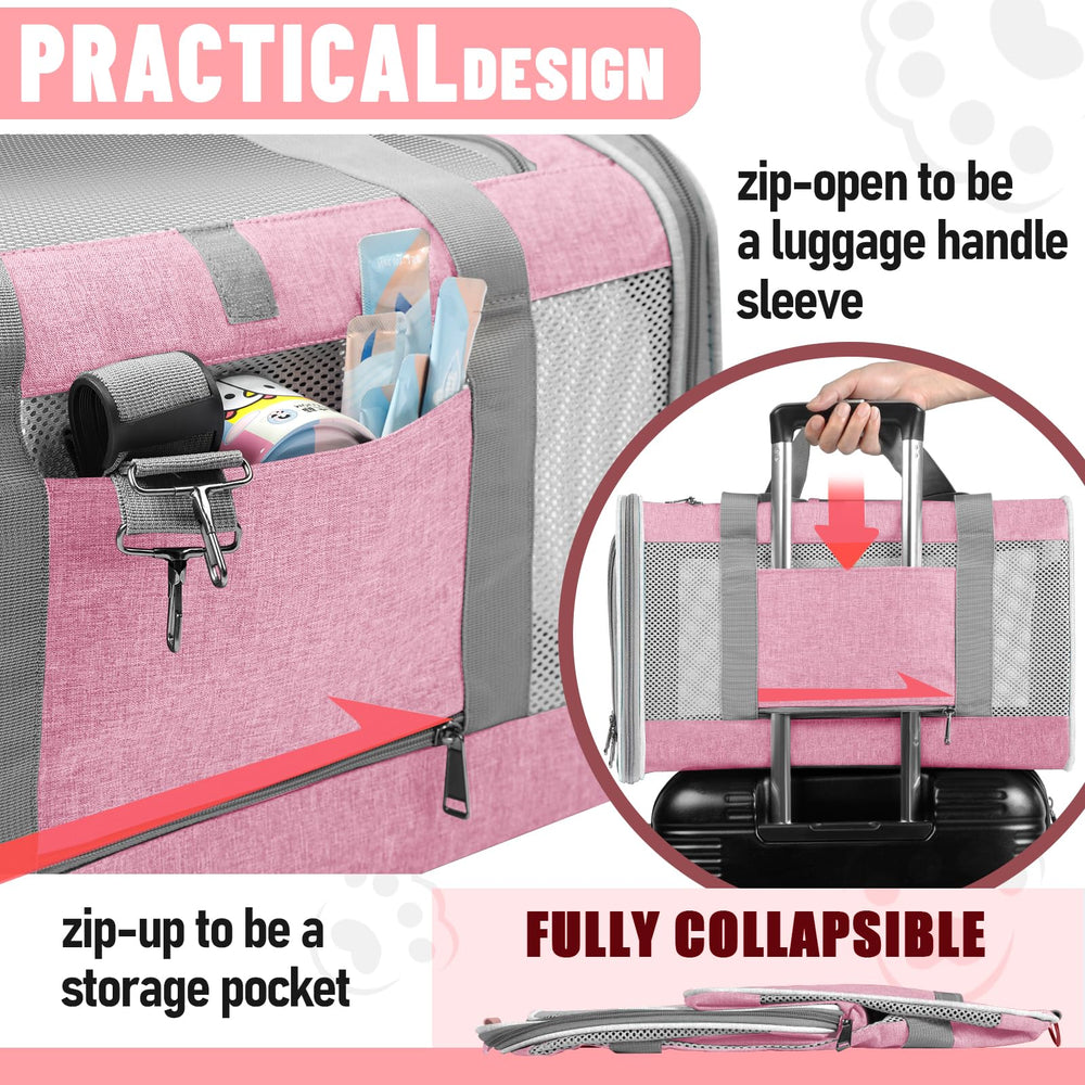 GAPZER collapsible carrier offers easy storage when not in use.