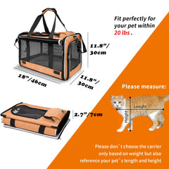 GAPZER Dog Carry Bag private roller blinds to calm pets