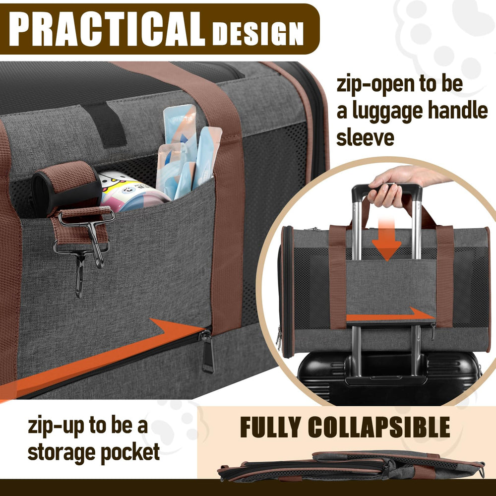 GAPZER dual-carry design offers two easy ways to transport
