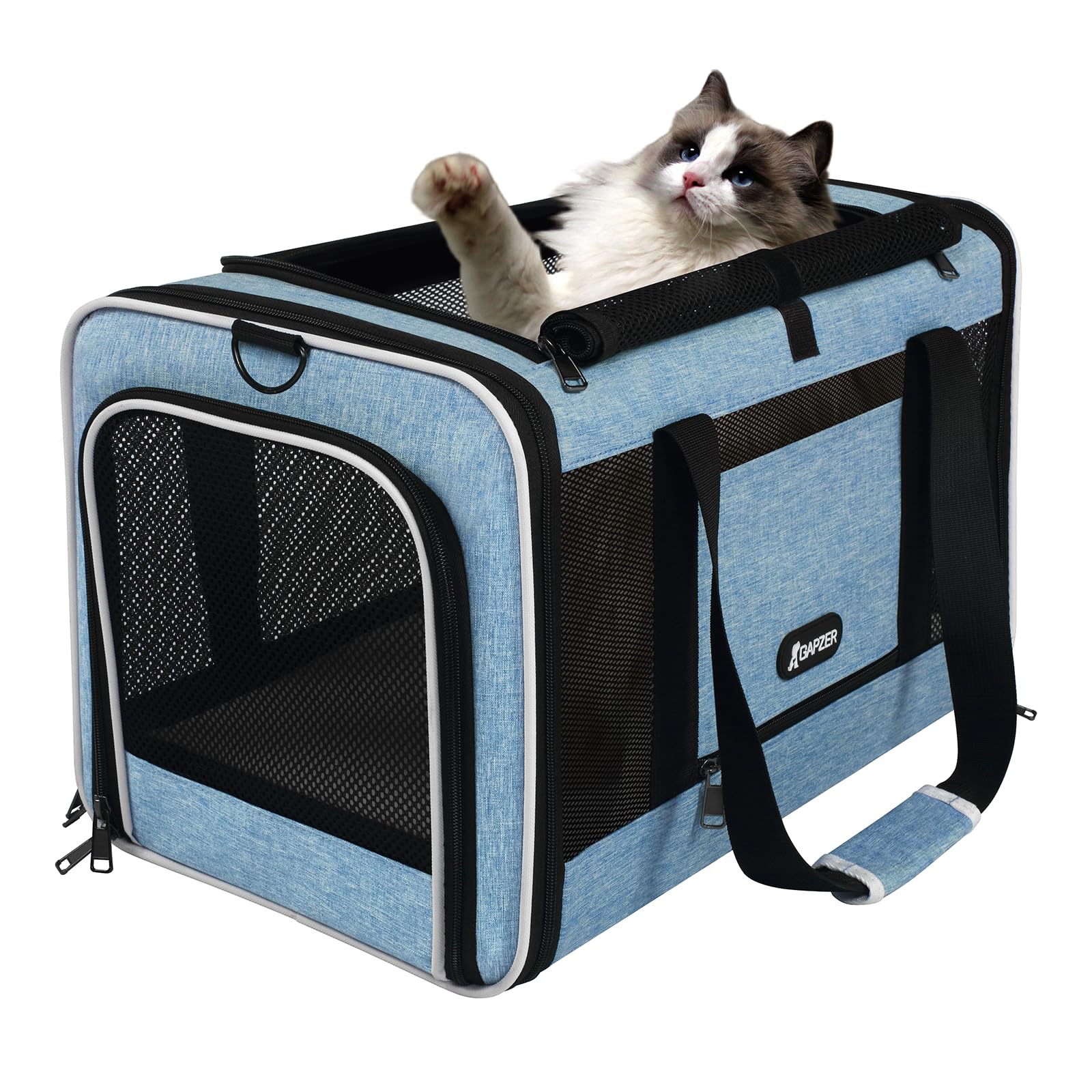 GAPZER machine-washable cover for easy cleanup after travel