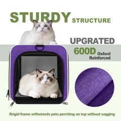 GAPZER Per Carrier adjustable shoulder strap enables hands-free carrying.