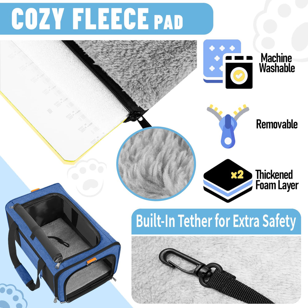 GAPZER 5-sided mesh ventilation keeps air circulating during long trips.