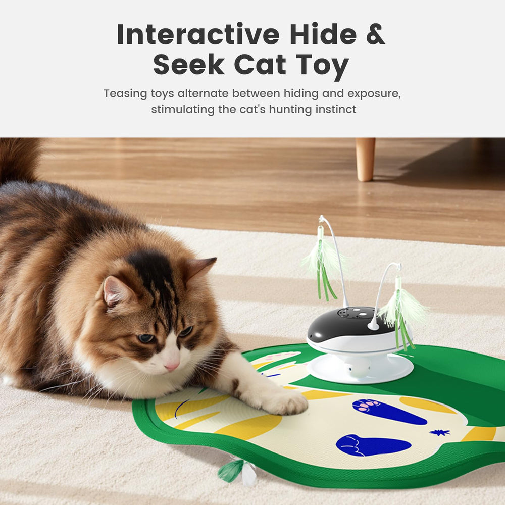 Gardner Pet 5-in-1 hide-and-seek cloth cover prompts stalking