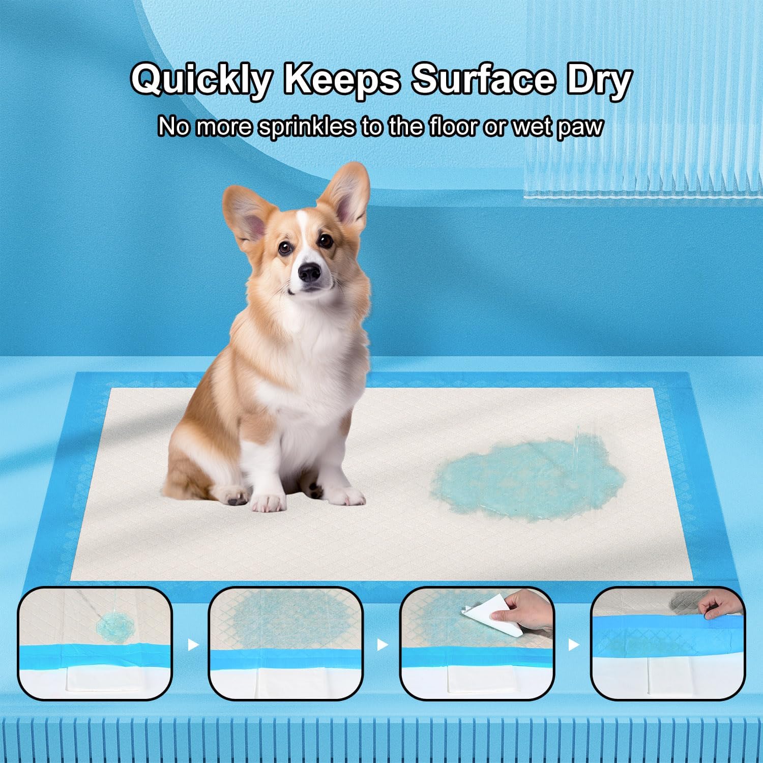 Gardner Pet all-day protection pad is ideal for multi-dog homes