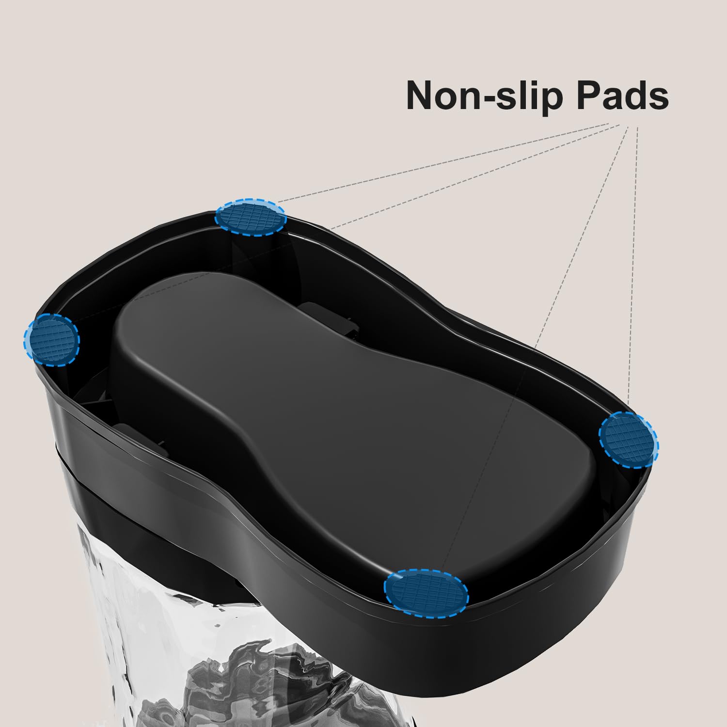 Gardner Pet keeps bowls tidy with simple disassembly for weekly cleaning.