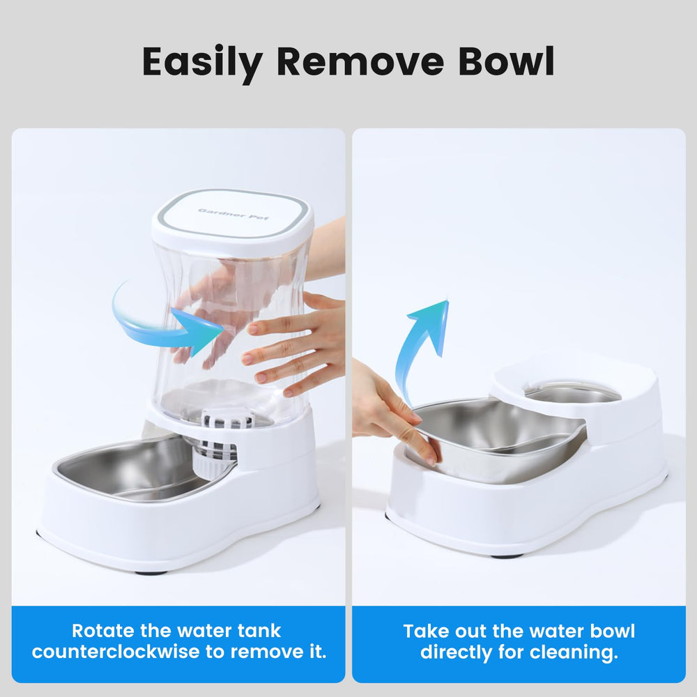 Gardner Pet water dispenser suits multiple pets for shared households.