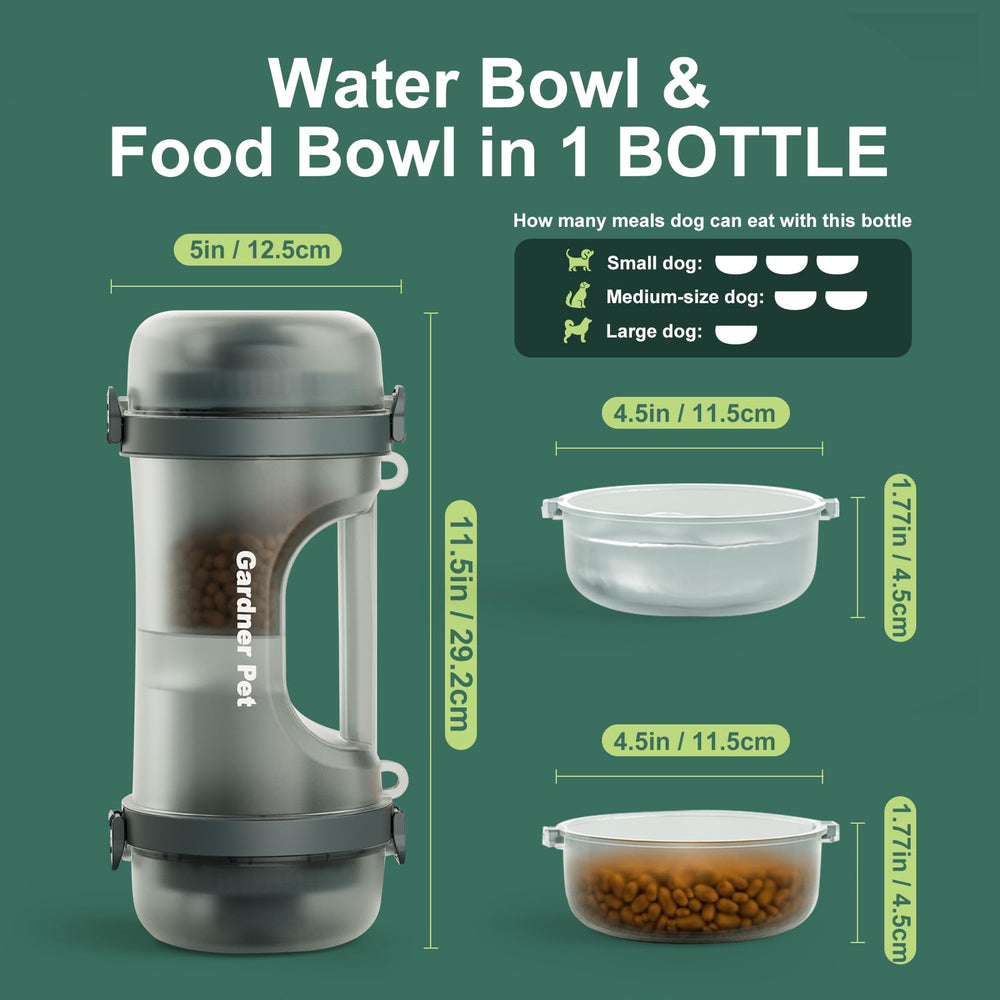 Gardner Pet BPA-free materials ensure safe storage for pets.