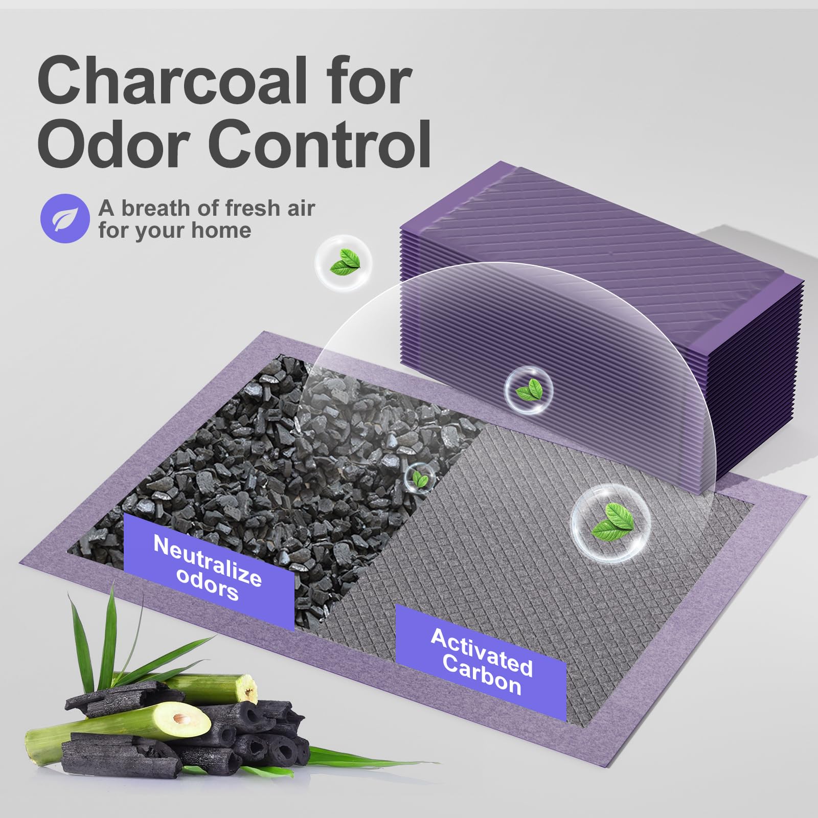 Gardner Pet refill uses activated carbon for odor control in the litter area