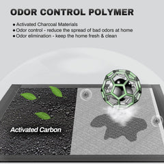 Gardner Pet Charcoal Puppy Pads charcoal layer reduces odors for fresher homes.