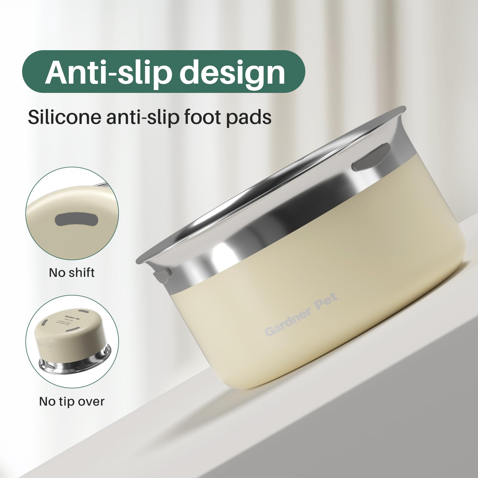 Gardner Pet detachable design for easy cleaning and maintenance.