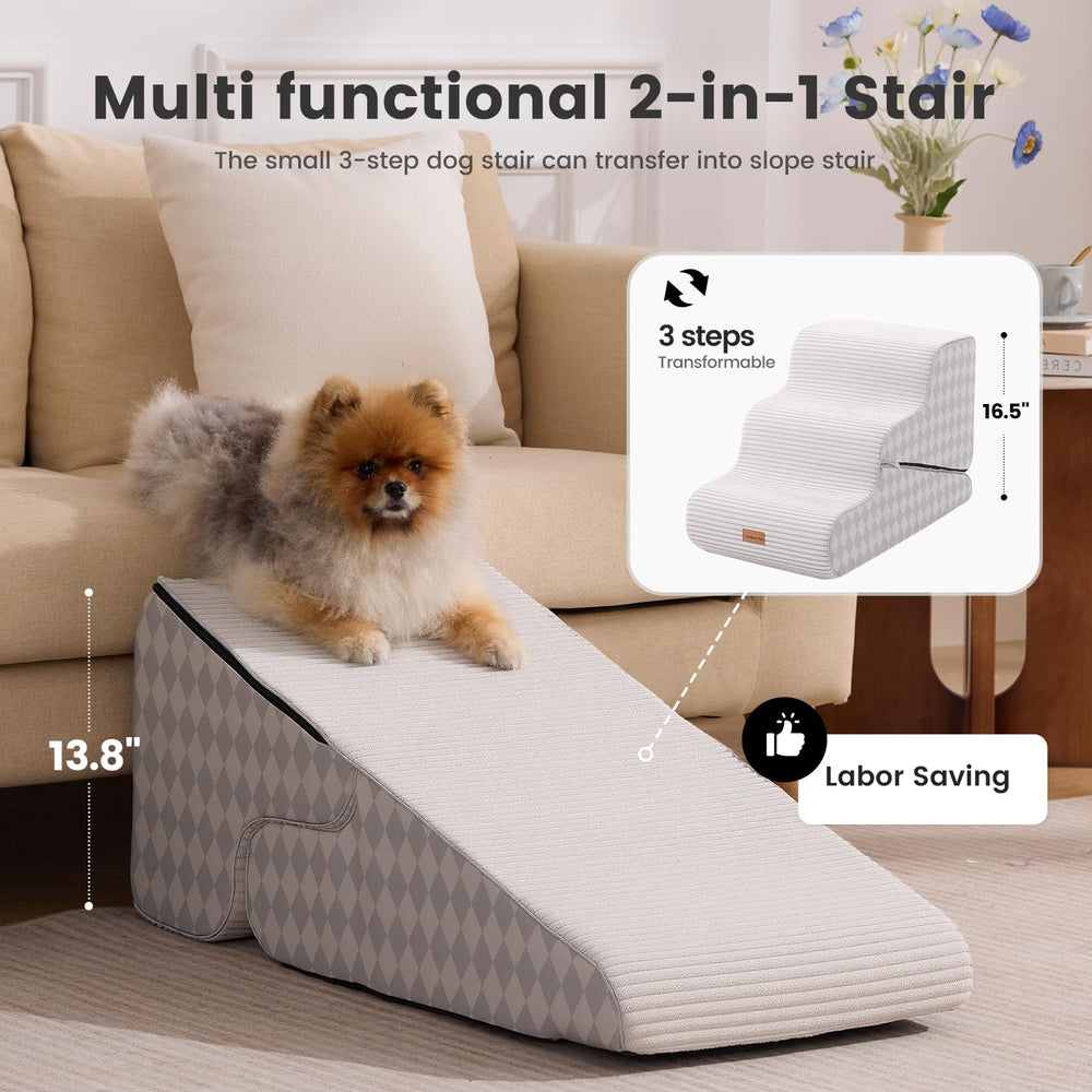Gardner Pet 16-5h side view illustrates compact height for sofas and chairs