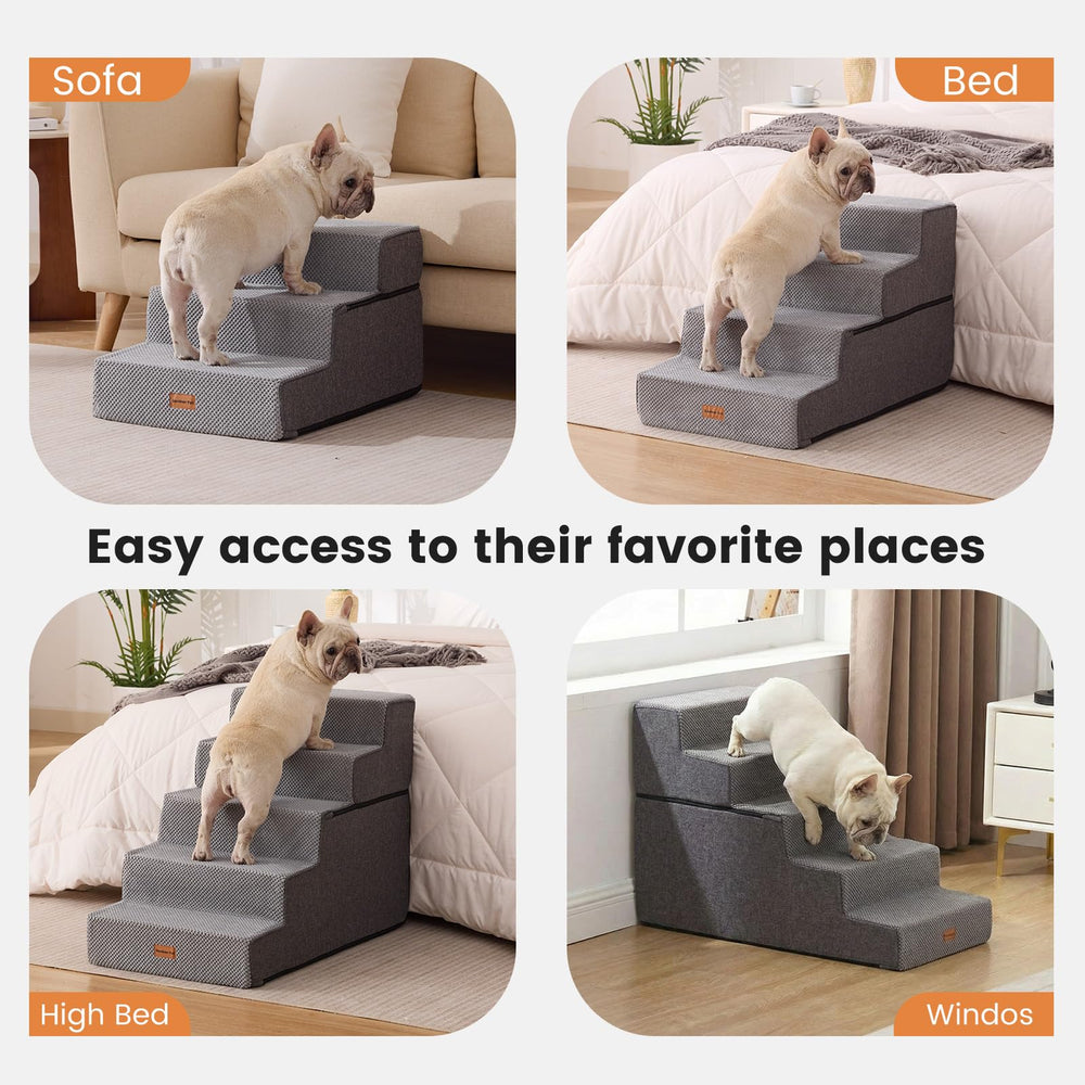 Gardner Pet dog stairs suit sofa and high bed heights