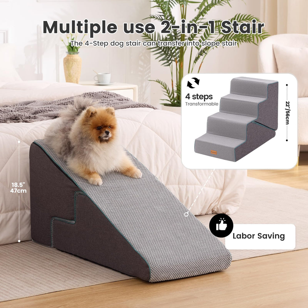 Gardner Pet dog stairs removable waterproof cover for easy cleaning and protection.