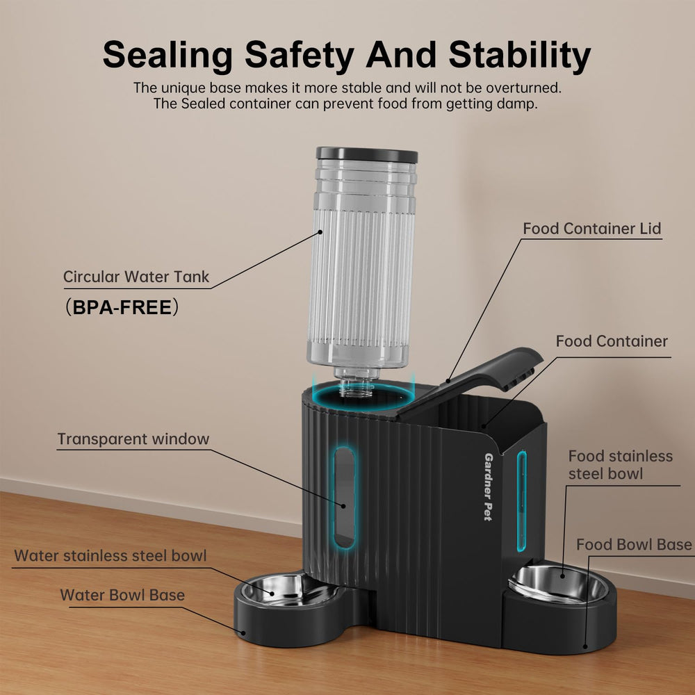 Gardner Pet easy-clean design makes hand washing simple.