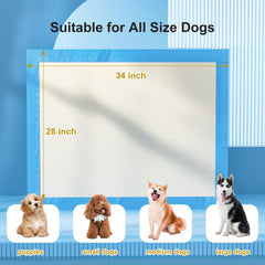 Gardner Pet edge-wrapping design prevents side leaks and floor mess