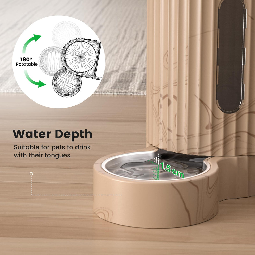 Gardner Pet Gravity light woodgrain design blends with home décor