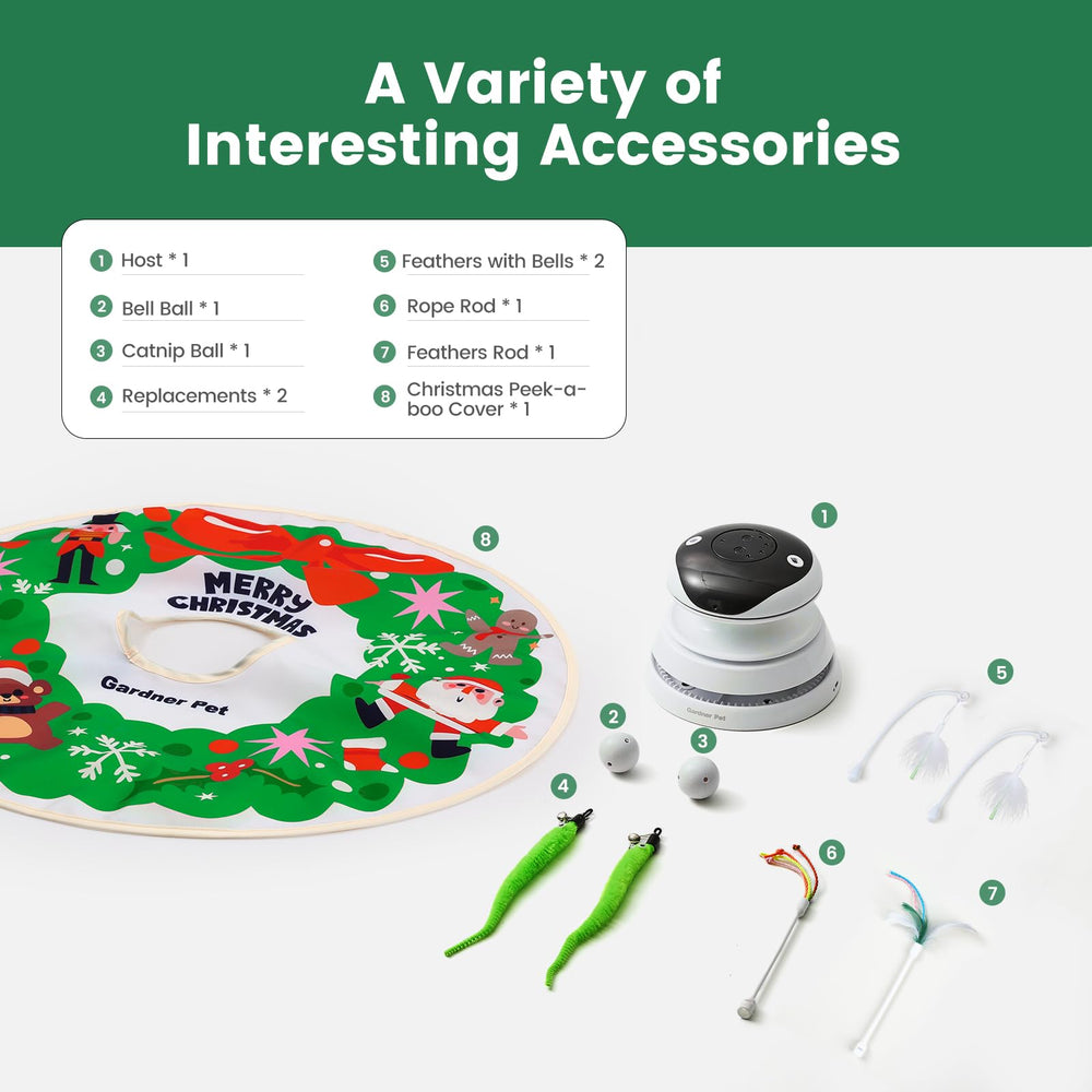 Gardner Pet 5in1 toy charging indicator shows readiness.