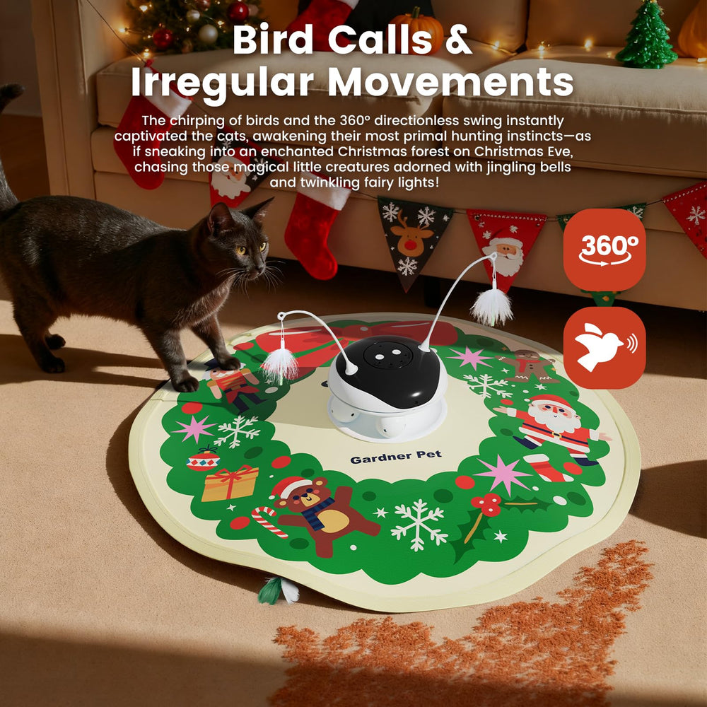 Gardner Pet 5in1 toy hide and seek cover stimulates hunting curiosity.