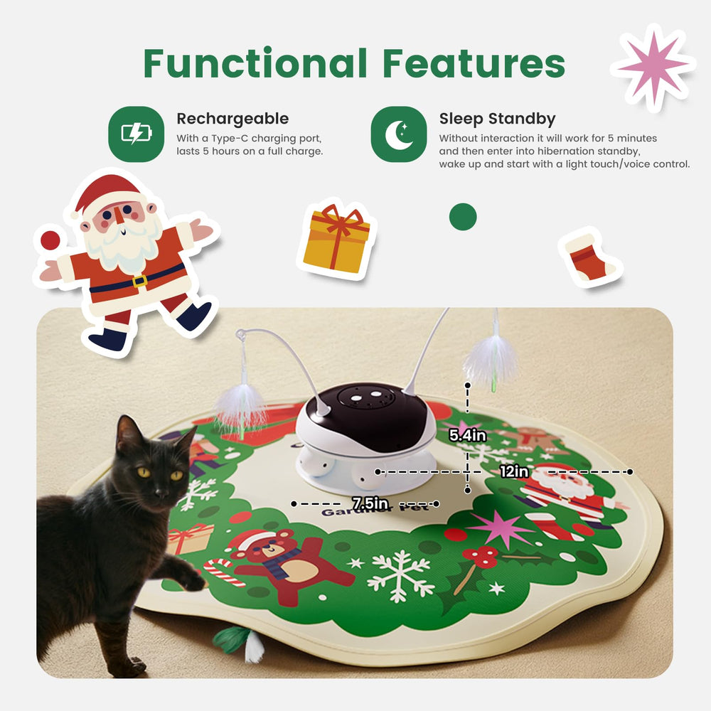 Gardner Pet 5in1 toy great for households with multiple cats.