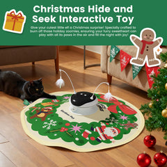 Gardner Pet 5in1 toy track ball promotes paw engagement and focus.
