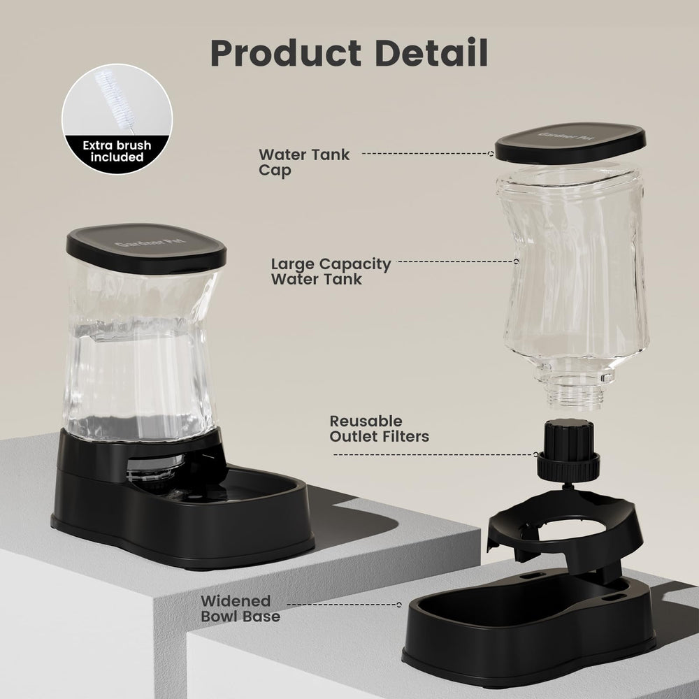 Gardner Pet no-bowl design compatible with your preferred bowl