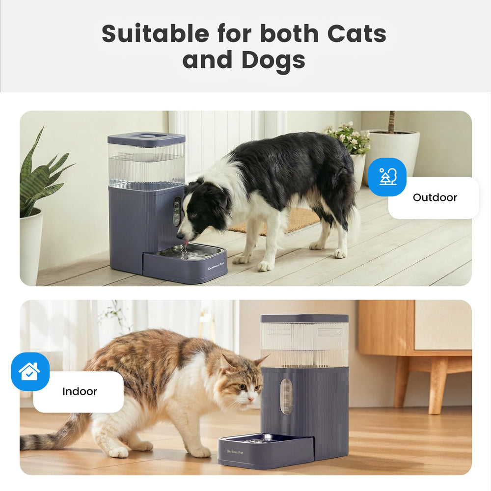 Gardner Pet non-slip base keeps the dispenser stable during use.