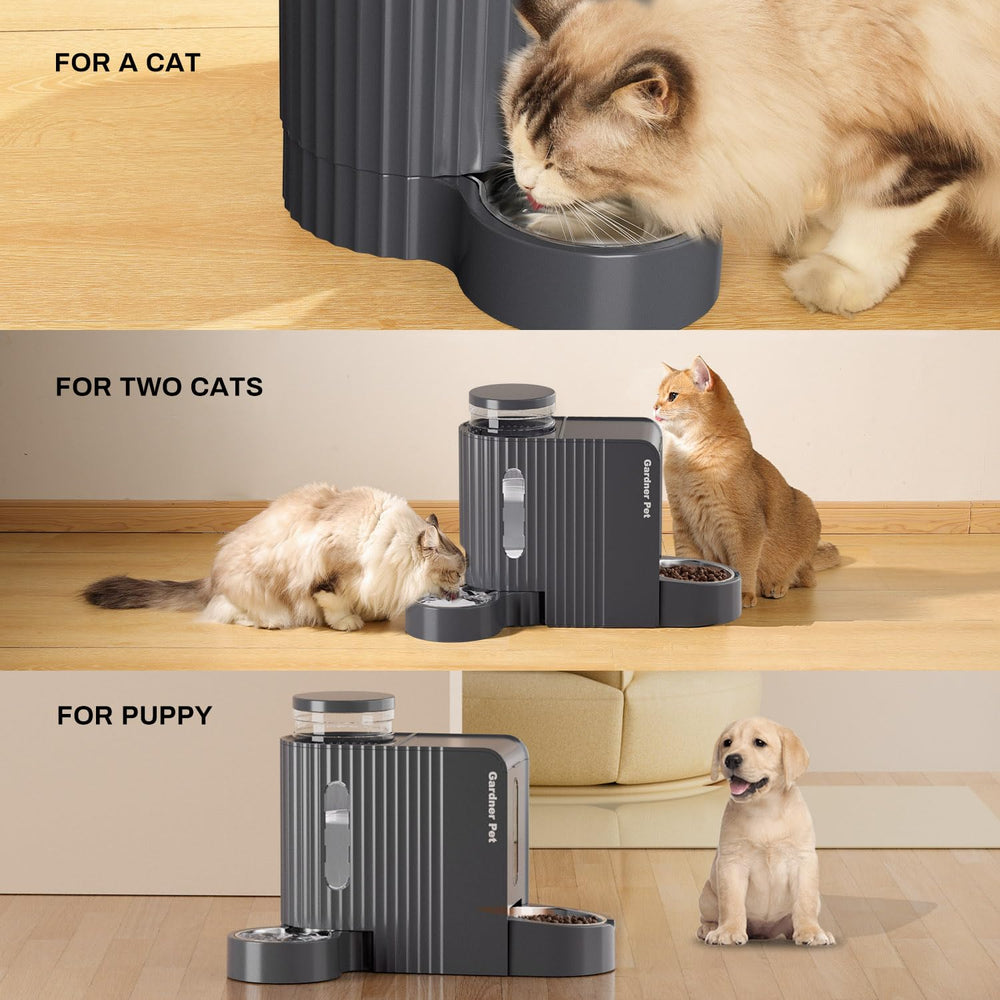 Gardner Pet spiral valve design guiding water flow smoothly