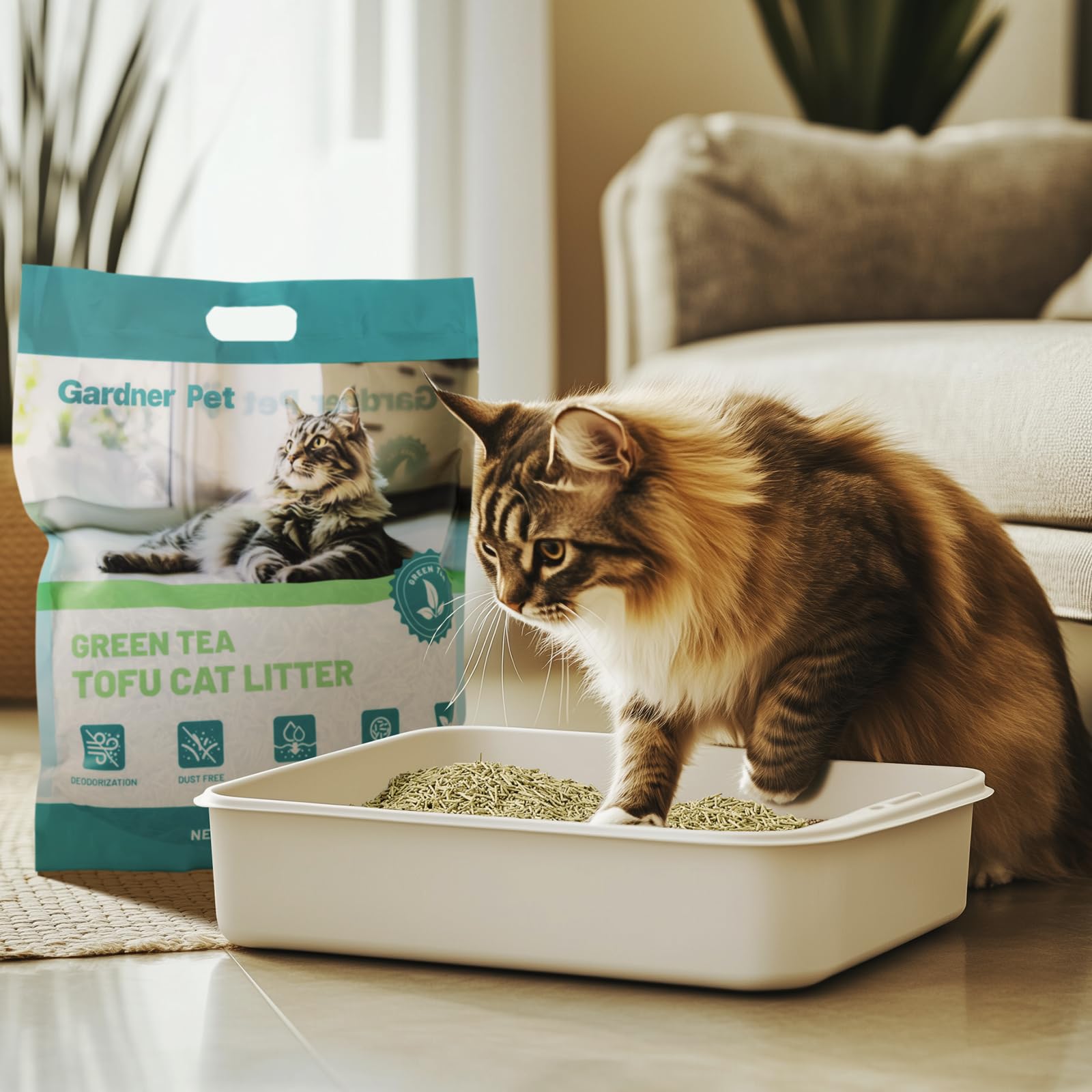 Gardner Pet Litter designed for busy multi-cat homes.