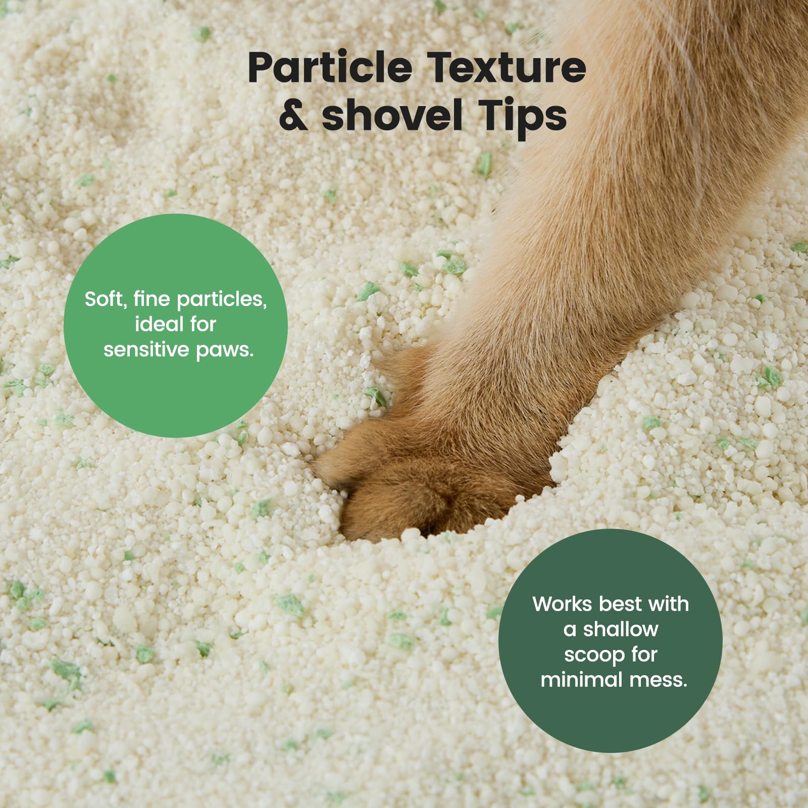 Gardner Pet Unscented Cat Litter maintains freshness without overpowering scents.
