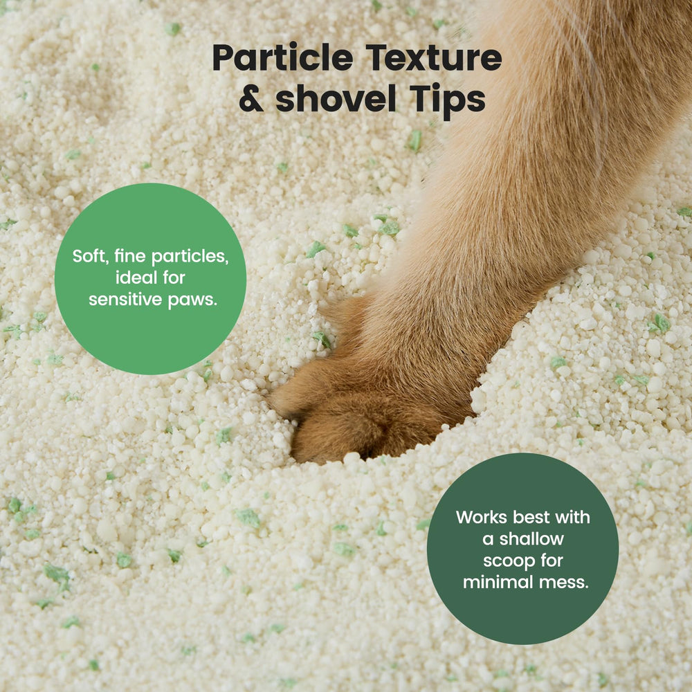 Gardner Pet Unscented Cat Litter maintains freshness without overpowering scents.