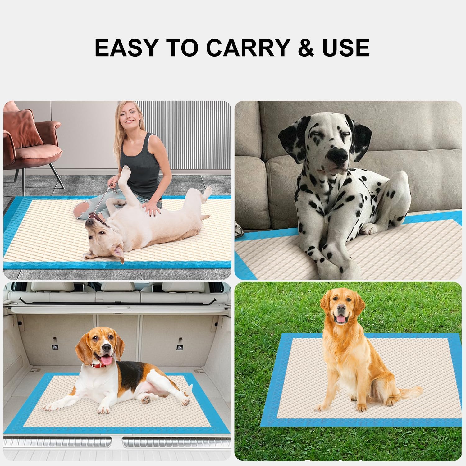 Gardner Pet waterproof PE membrane minimizes floor mess