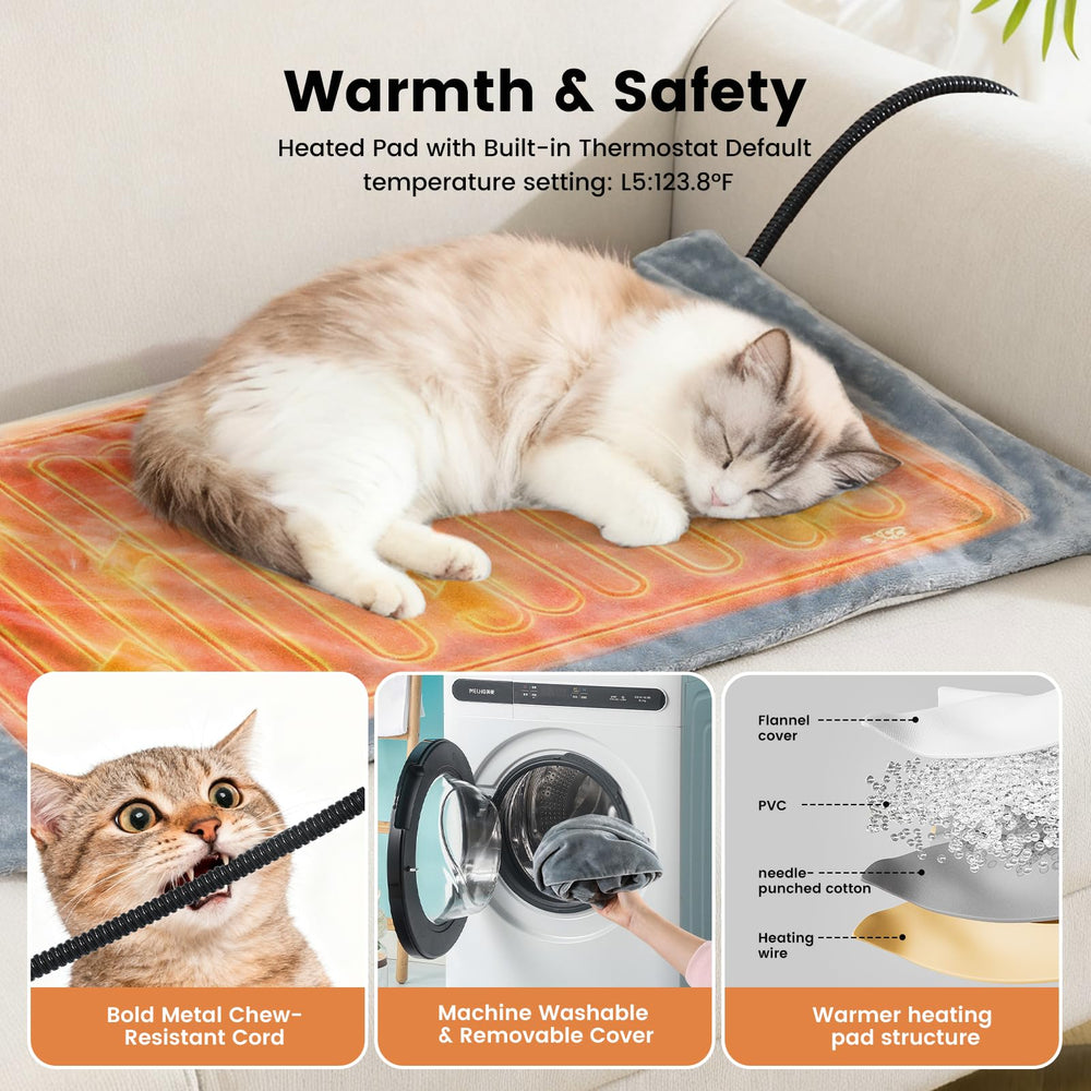 Gardner Pet X-Large Cat House reflective strips aid low-light visibility